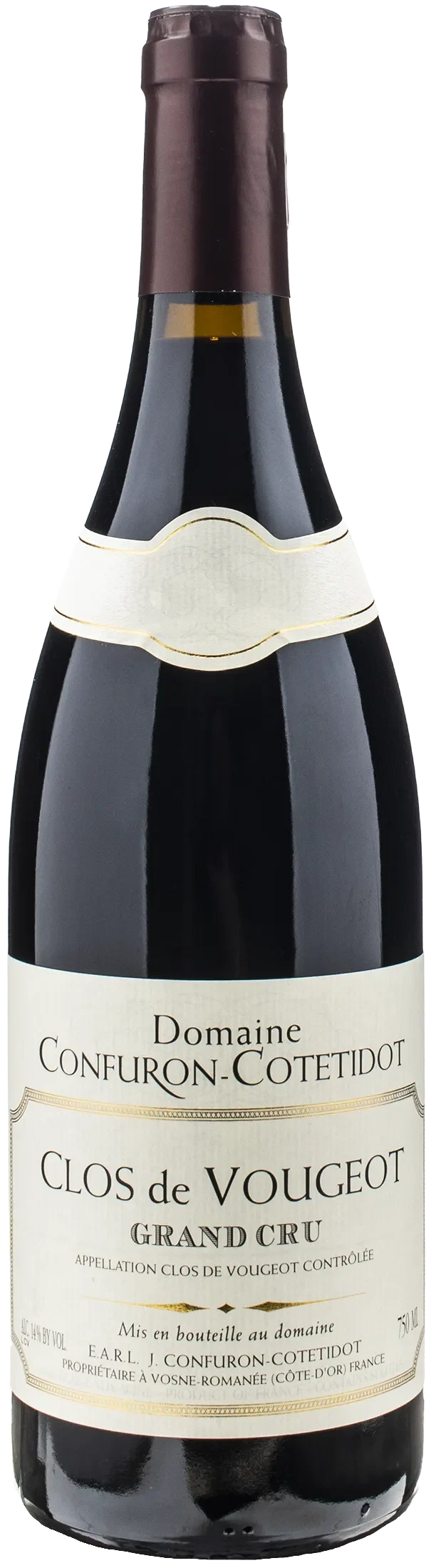 Domaine Confuron Cotetidot Clos de Vougeot Grand Cru Rouge 2020