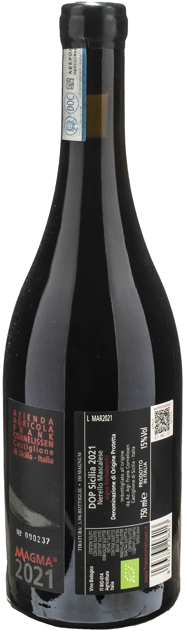 Frank Cornelissen Magma Rosso Contrada Barbabecchi 2021
