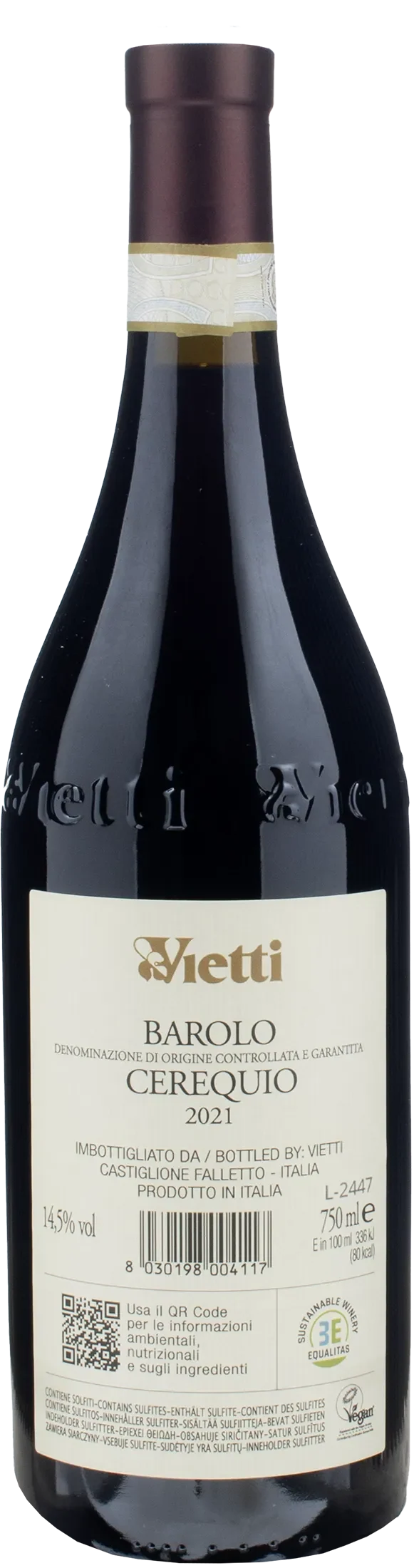 Vietti Barolo Cerequio 2021