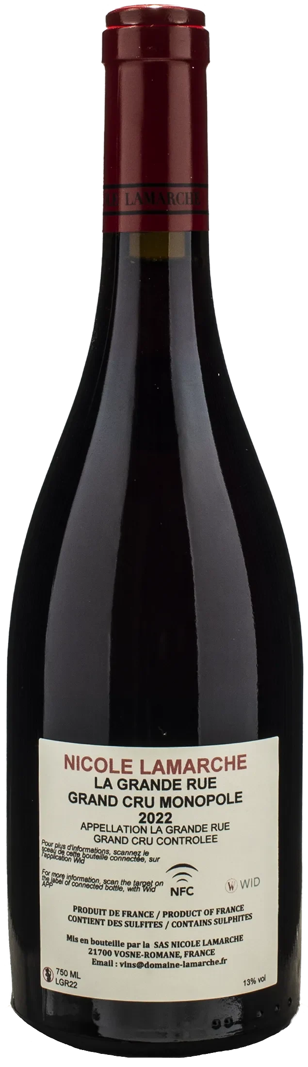 Nicole Lamarche Monopole Grand Cru La Grande Rue 2022