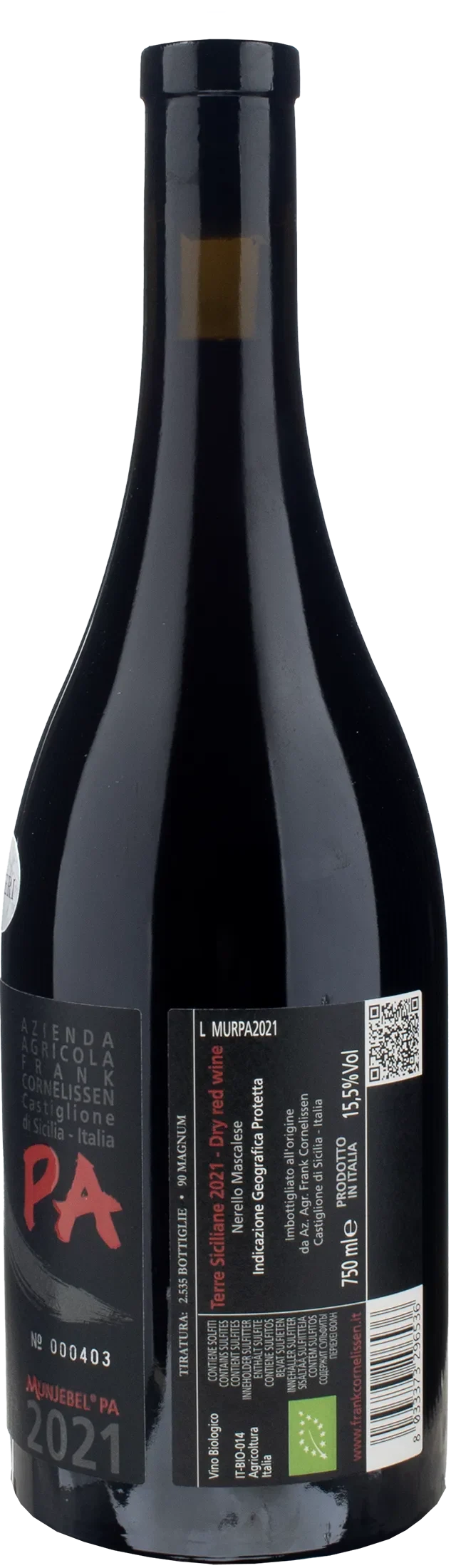 Frank Cornelissen Munjebel Rosso PA 2021