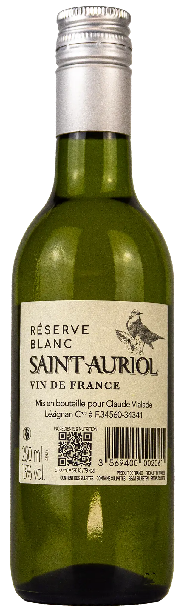 Réserve Saint-Auriol blanc 0,25l Flasche