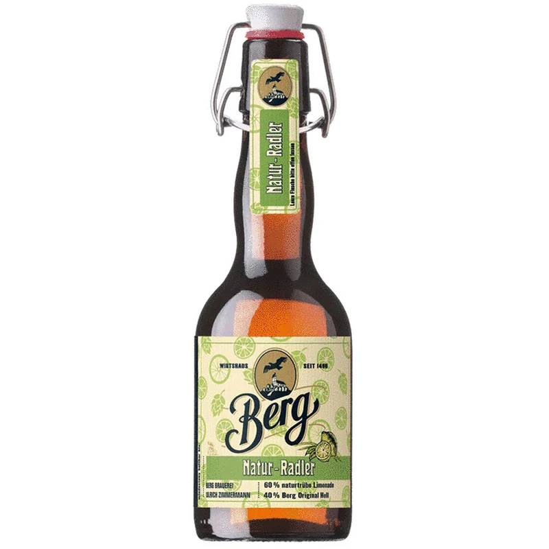 Berg Natur-Radler trüb 20x 0,33 Liter (MEHRWEG)