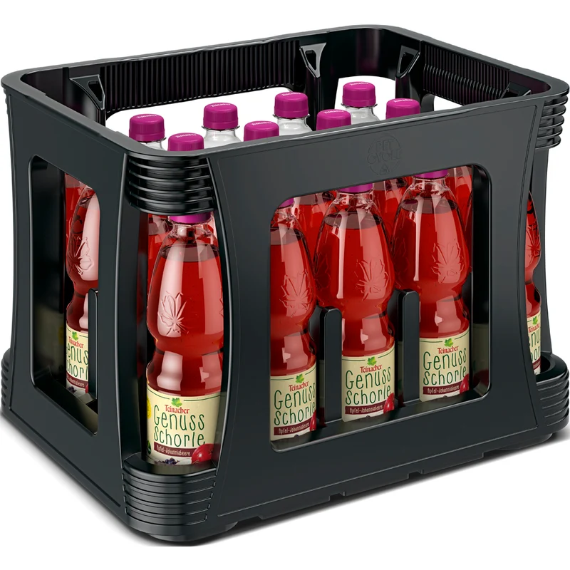 Teinacher Apfel-Johannisbeerschorle PET 20x 0,5 Liter (EINWEG)