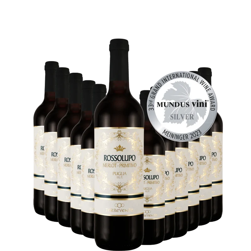 12x Top Merlot-Primitivo Rossolupo