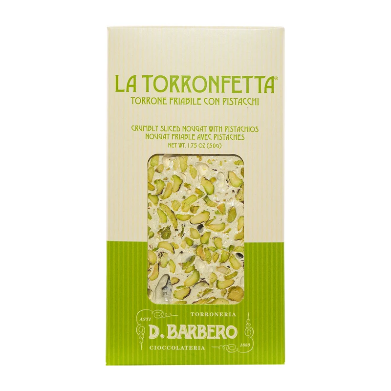 Torronfetta al Pistacchio – Tafel mit Bronte-Pistazien