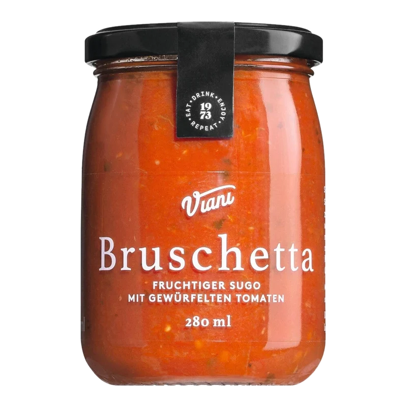 BRUSCHETTA - Sugo mit gewürfelten Tomaten