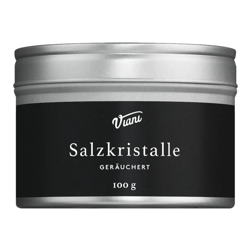 Salzkristalle, geräuchert