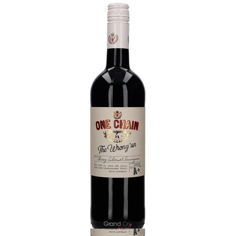 2021 One Chain Vineyards The Wrong Un' Shiraz Cabernet