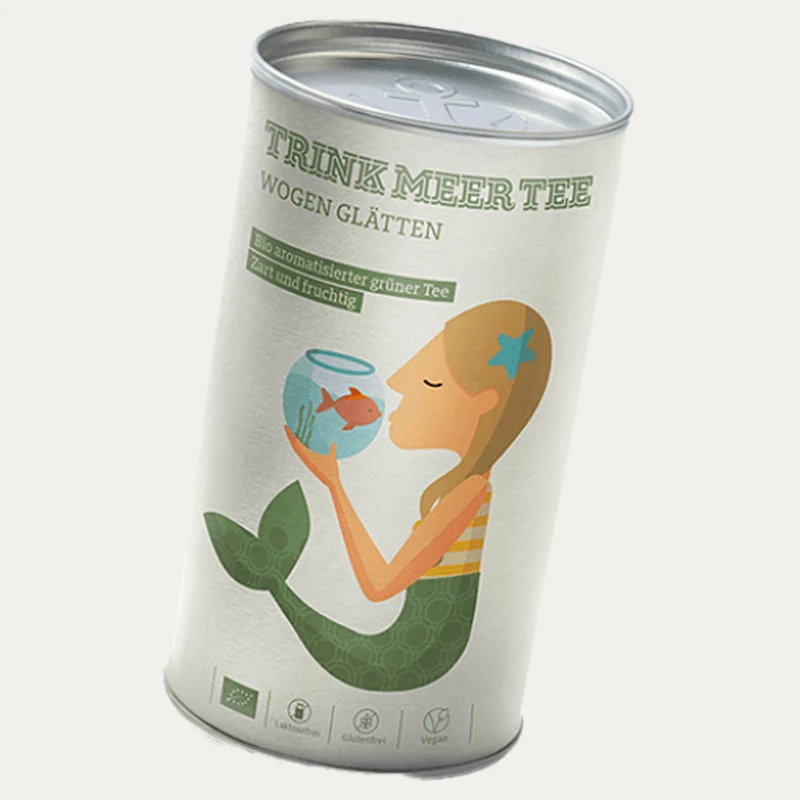 Wogen glätten – Aromatisierter Bio Grüner Tee – Dose 120 g