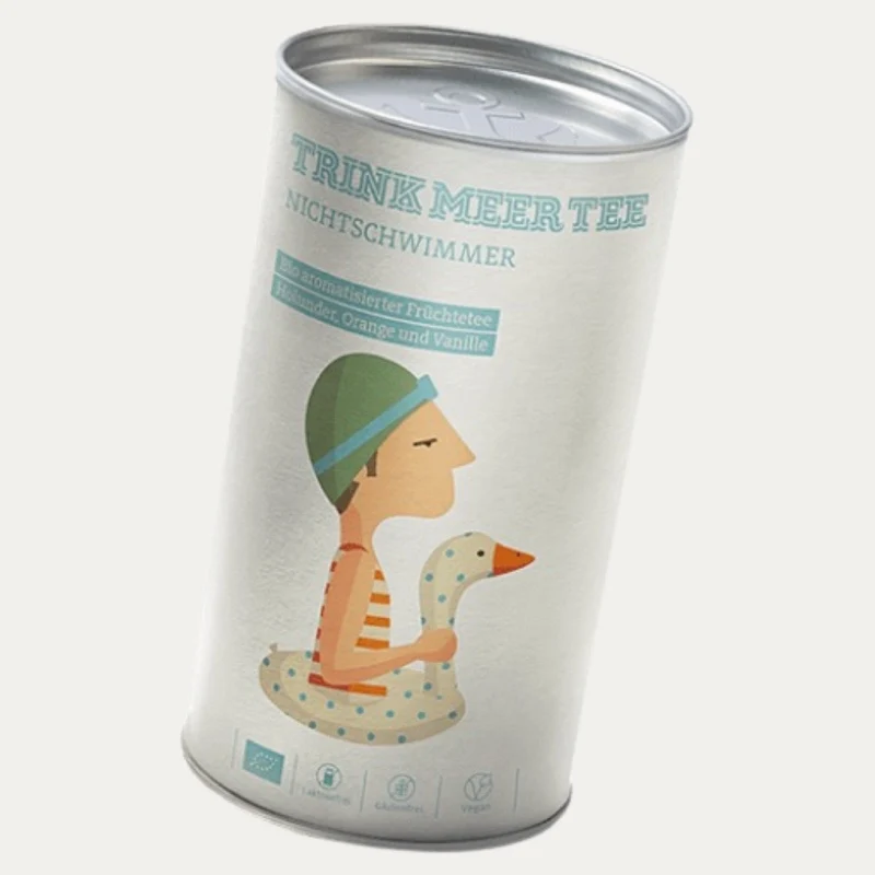 Nichtschwimmer – Aromatisierter Bio Früchtetee – Dose 120 g