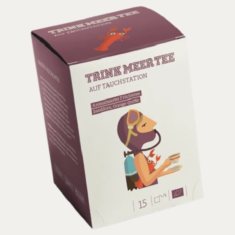 Auf Tauchstation – Aromatisierter Bio Früchtetee – Teebeutel 15 x 5 g