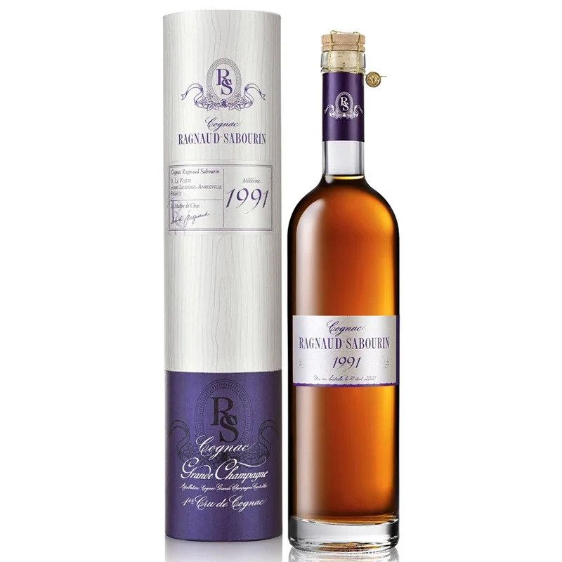 Cognac Ragnaud-Sabourin, Ragnaud-Sabourin Cognac Vintage 43% 1991