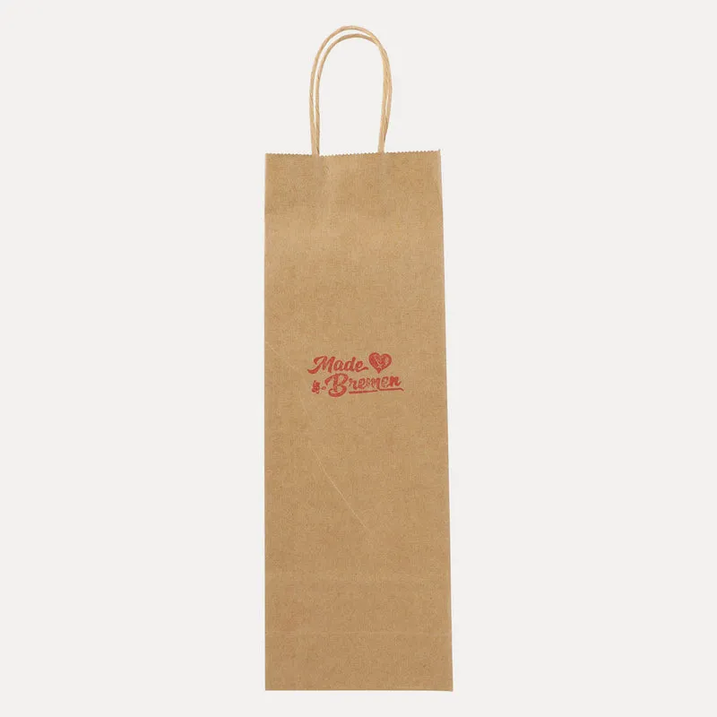 Flaschen Geschenktasche – Made in Bremen