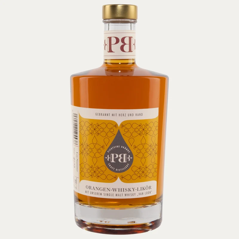 X-mas Orangen-Likör mit Single Malt Whisky – 350 ml