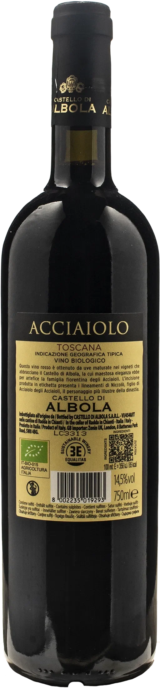 Castello di Albola Toscana Acciaiolo 2021