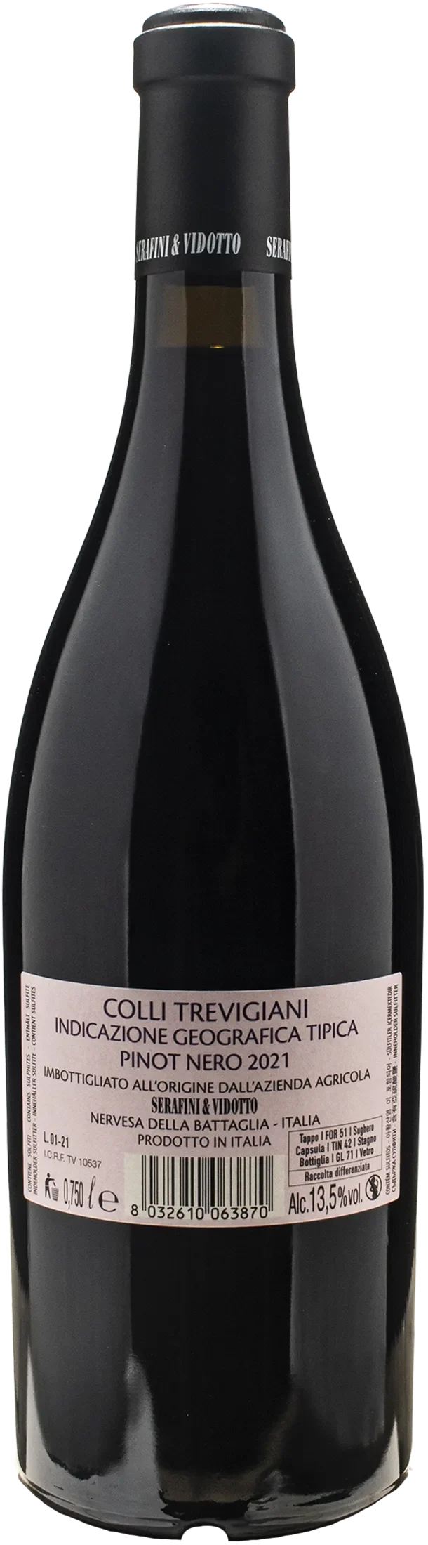 Serafini e Vidotto Pinot Nero Roccolo 2021