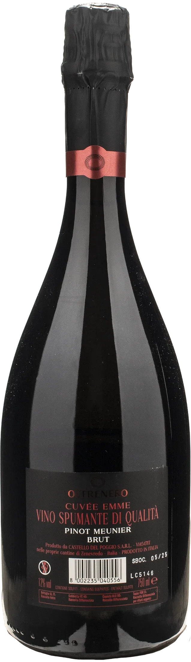 Oltrenero Cuvee Emme Brut 2019