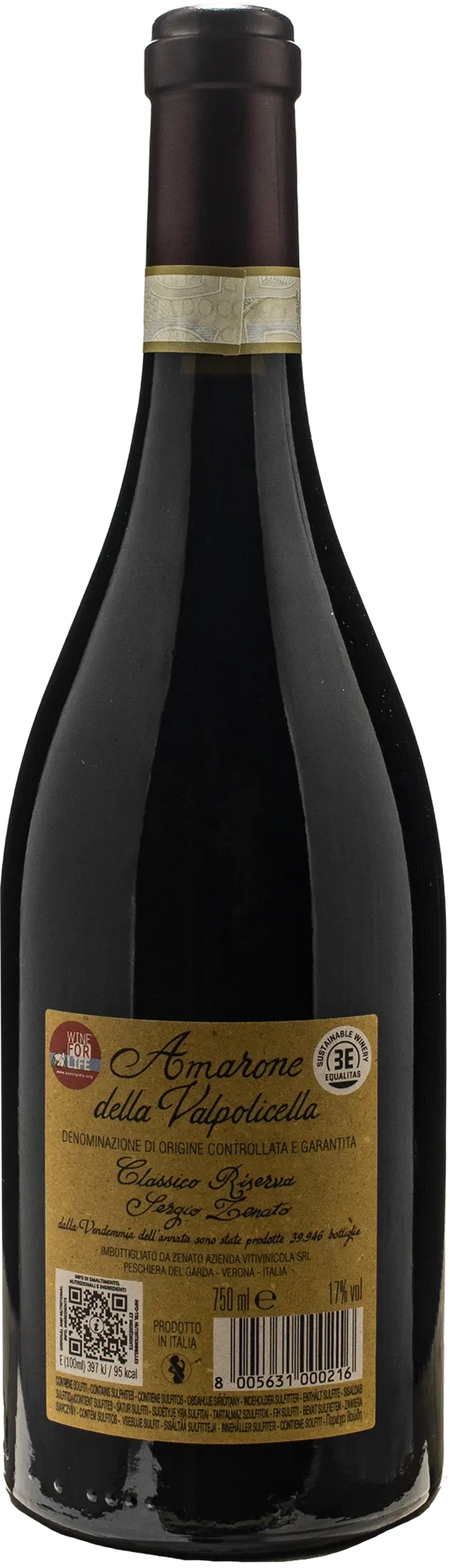 Zenato Amarone della Valpolicella Classico Riserva Sergio Zenato 2019