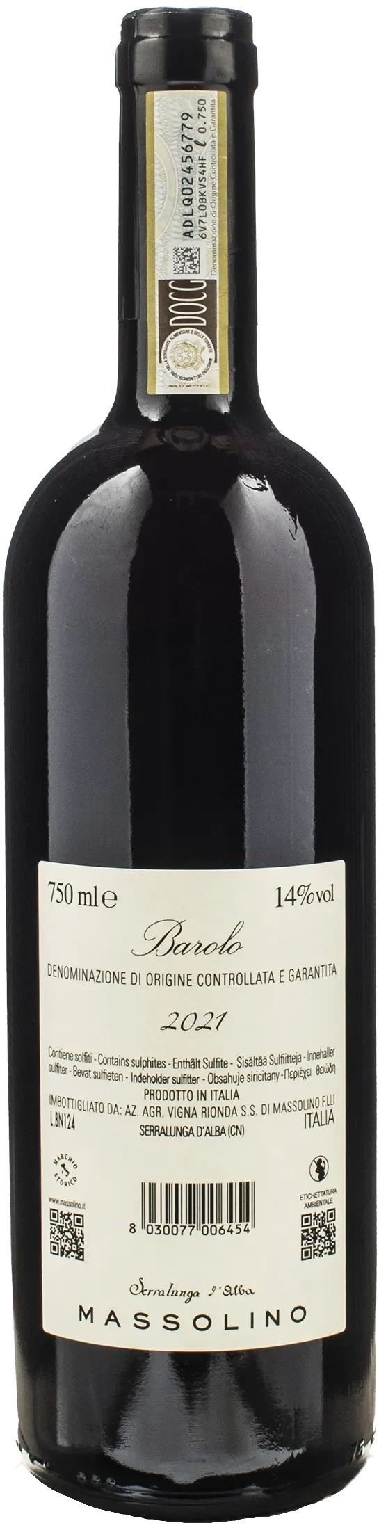 Massolino Barolo 2021