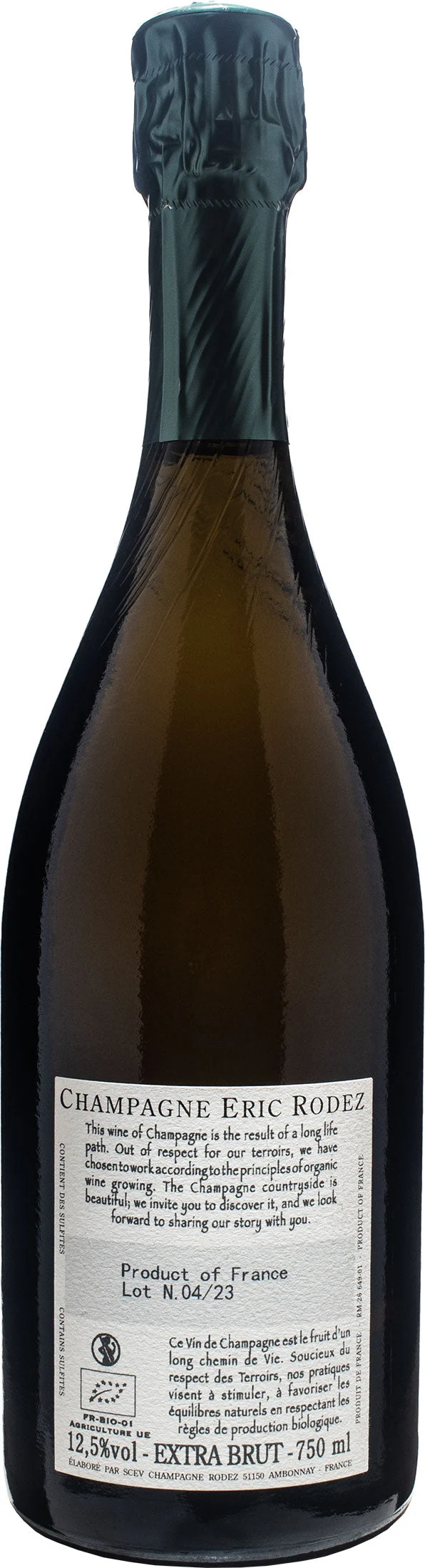 Eric Rodez Champagne Ambonnay Grands Vintage Grand Cru Extra Brut
