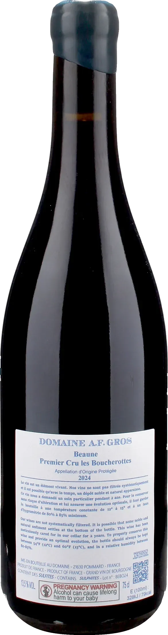 Domaine A.F. Gros Les Beaune 1er Cru Les Boucherottes 2024