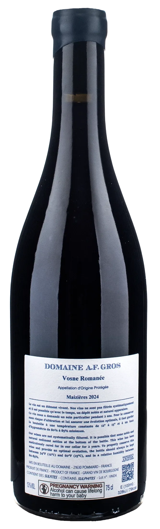 Domaine A.F. Gros Vosne Romanee Maizieres 2024