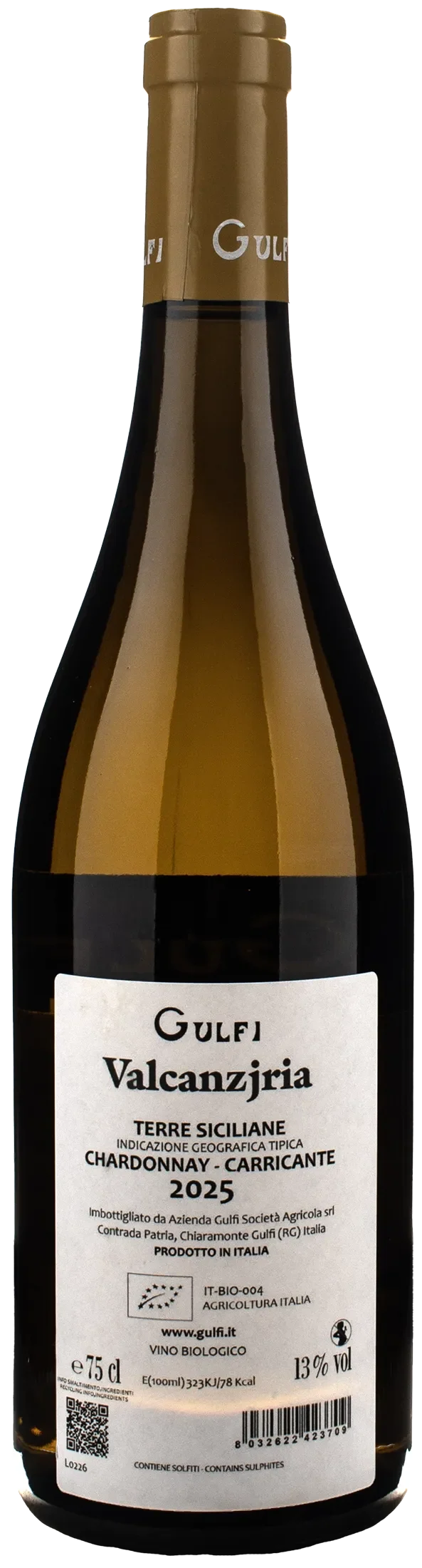 Gulfi Chardonnay Carricante Valcanzjria 2025