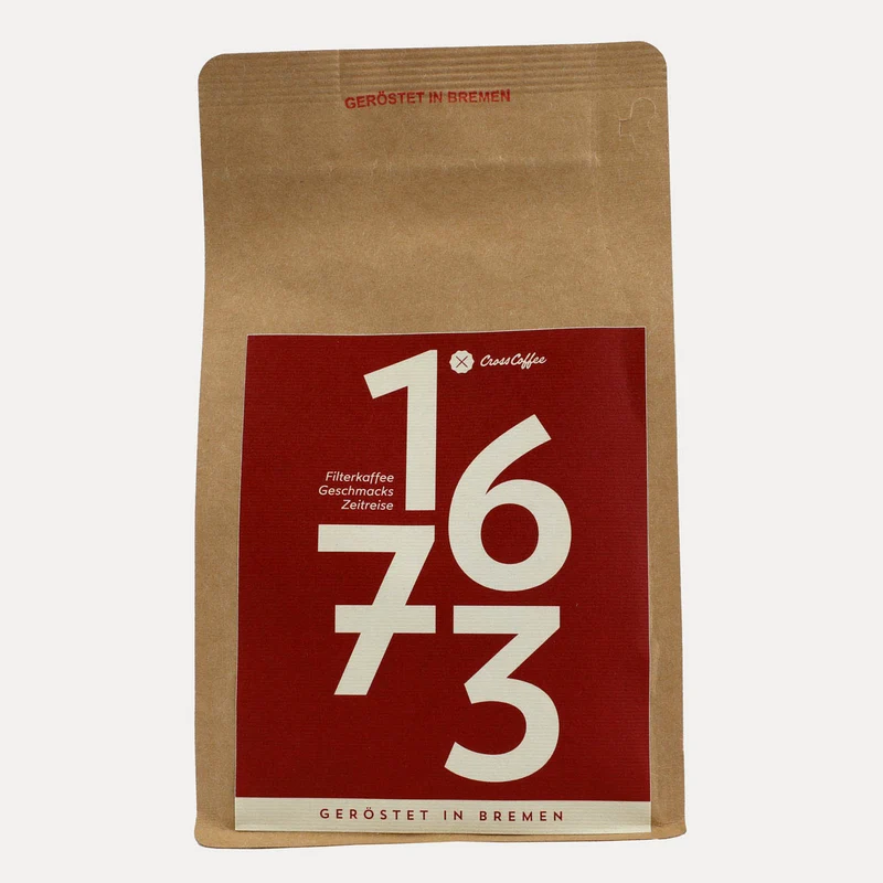 1673 Filterkaffee – ganze Bohne – 250 g