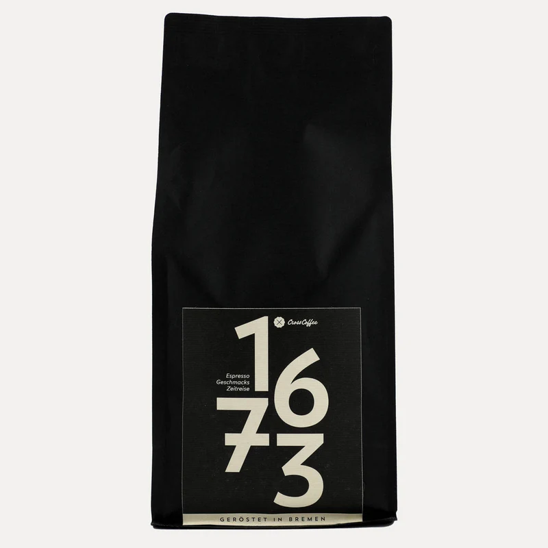 1673 Espresso – ganze Bohne – 1000 g