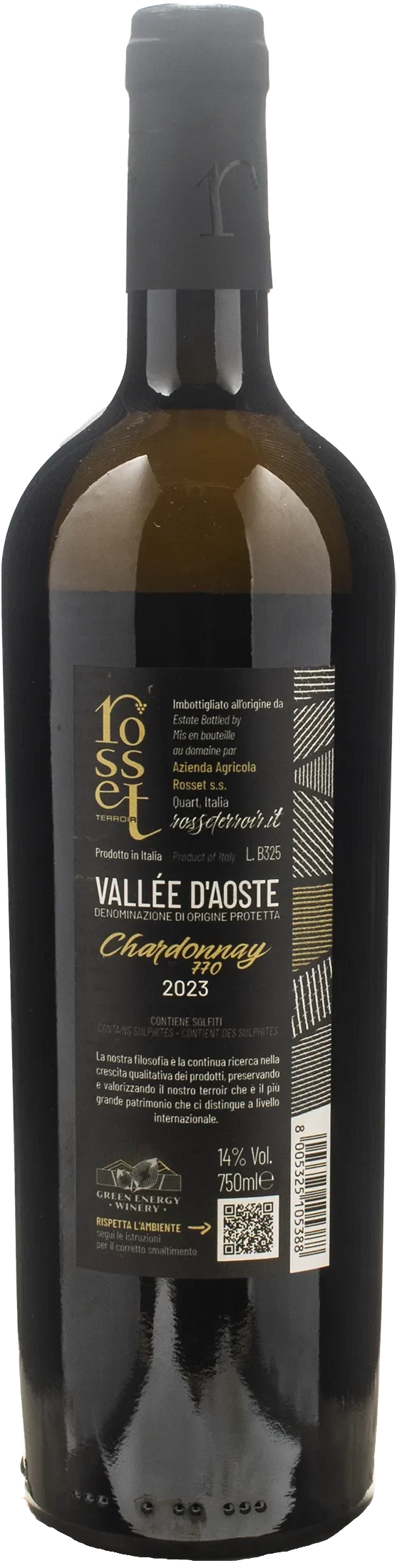 Rosset Terroir Chardonnay 770 2023