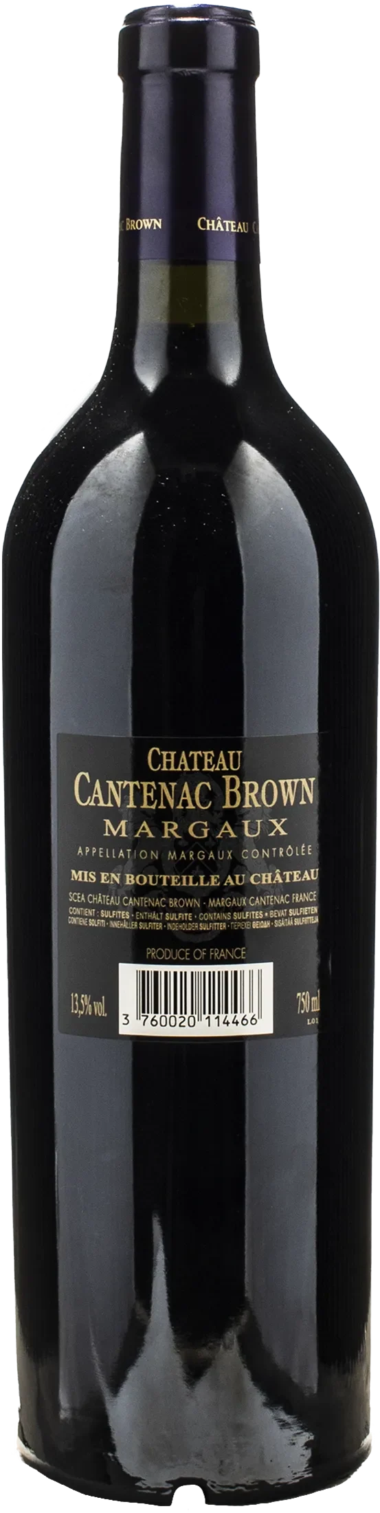 Chateau Cantenac Brown Grand Cru Classe Margaux 2021