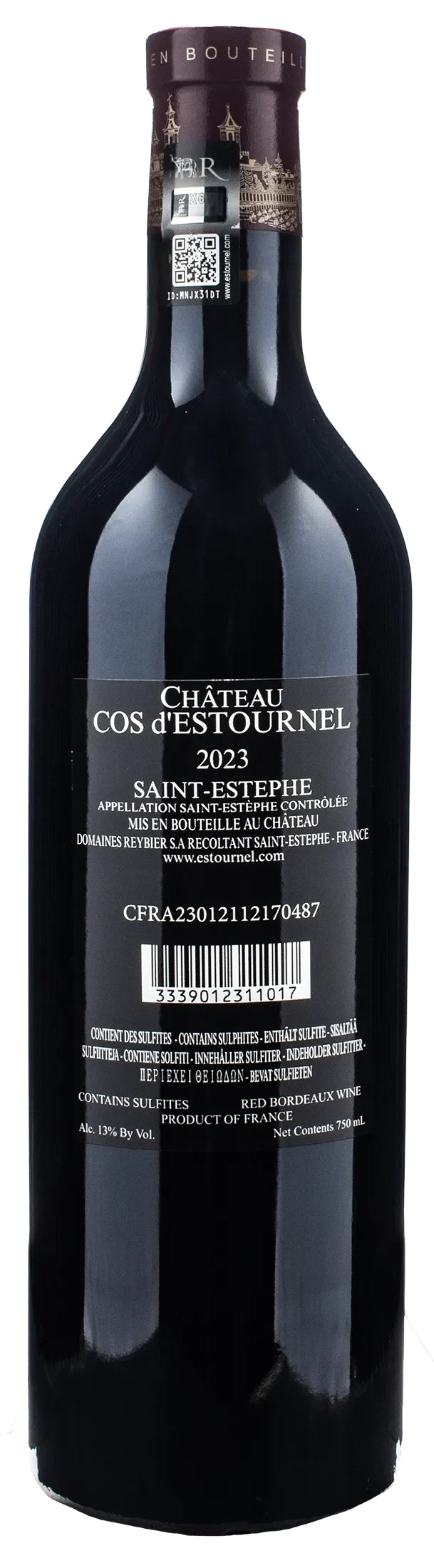 Chateau Cos d'Estournel Saint Estephe Grand Cru Classe 2023