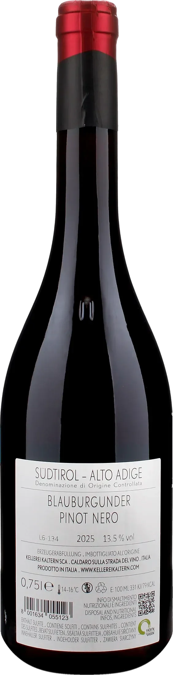 Caldaro Pinot Nero 2025