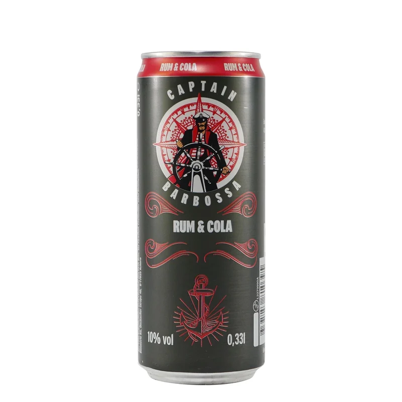 Captain Barbossa Rum & Cola (12 x 0,33L) EINWEG
