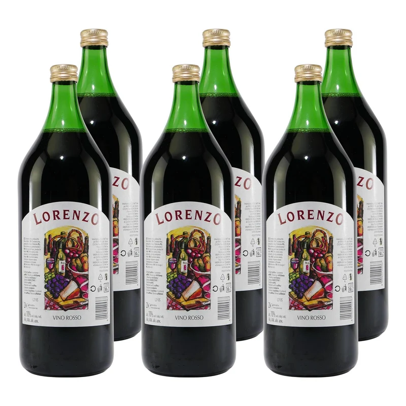 Lorenzo Vino Rosso Rotwein (6 x 2,0L)