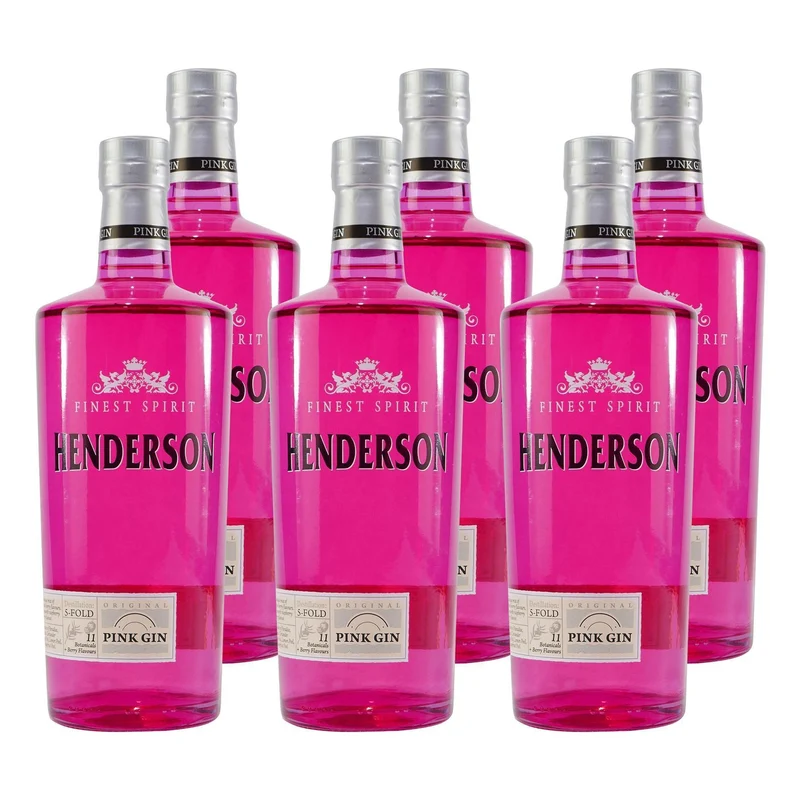 Henderson Pink Gin (6 x 0,7L)