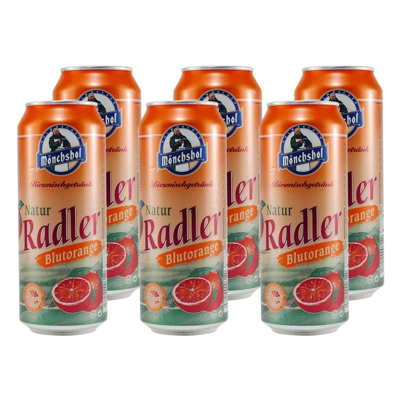 Mönchshof Natur Radler Blutorange (24 x 0,5L) EINWEG