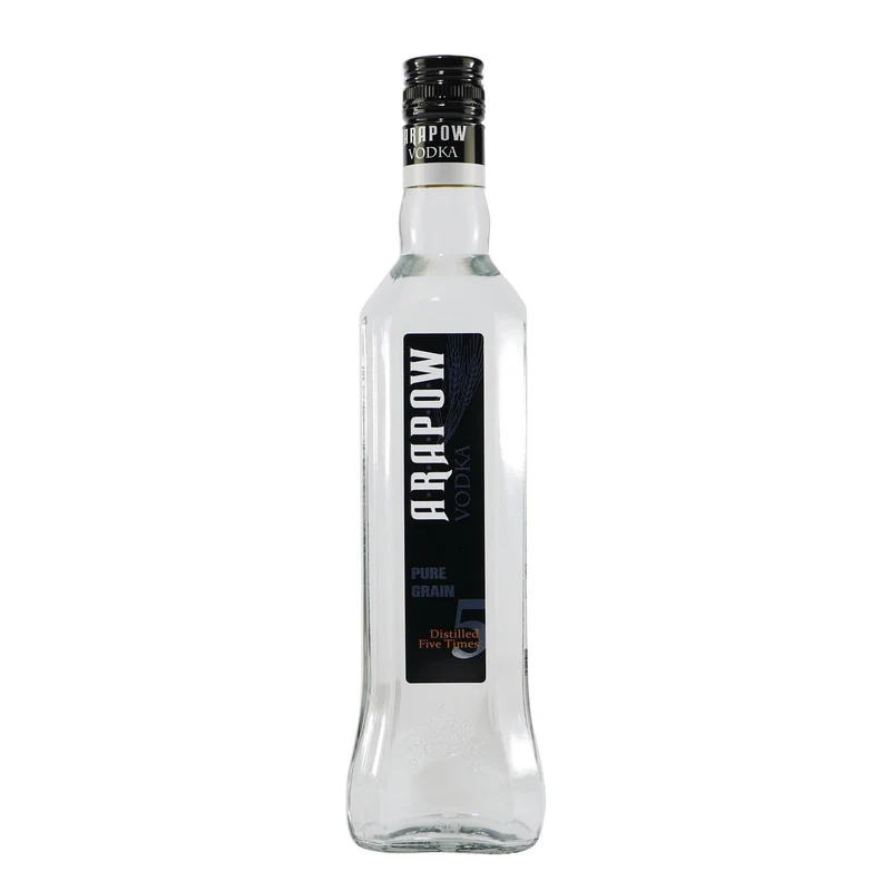 Arapow Vodka mit Geschenk-Holzkiste