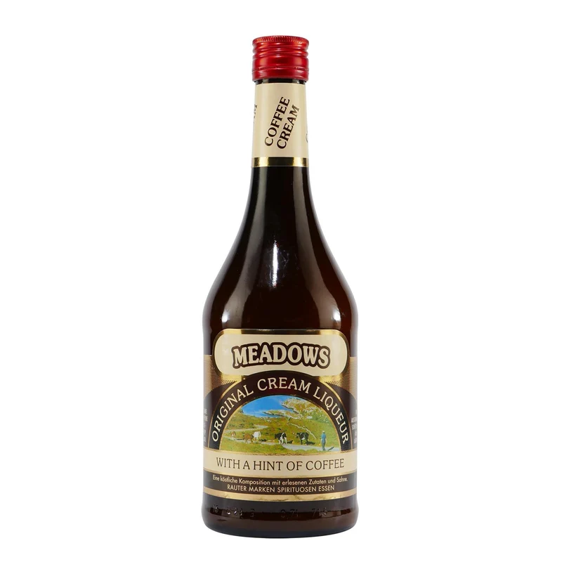 Meadows Cream Liqueur Coffee mit Geschenk-Holzkiste