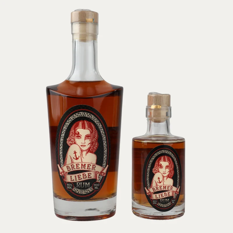 Bremer Liebe Rum 15 J. – Dominikanische Republik – 700 ml oder 200 ml