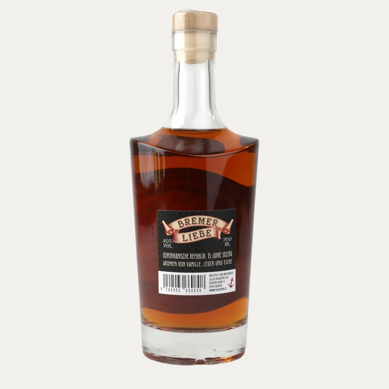 Bremer Liebe Rum 15 J. – Dominikanische Republik – 700 ml oder 200 ml