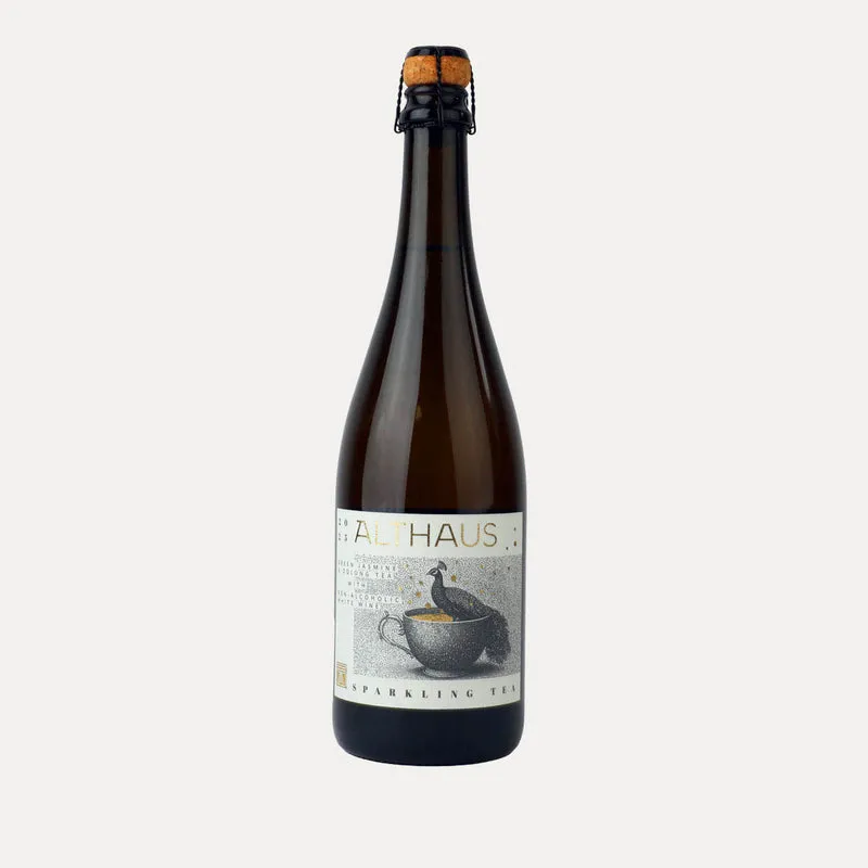 Sparkling Tea – Green Jasmin & Oolong Tee – Althaus Tea – 750 ml