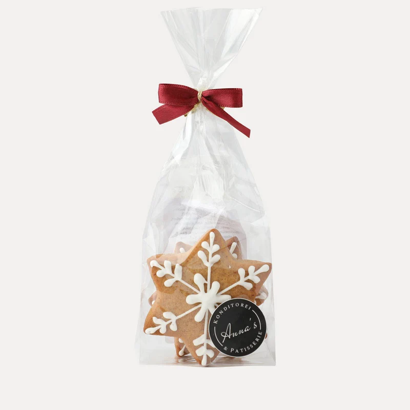 Lebkuchen Schneeflocken, 2 St., 50 g – Annas Patisserie
