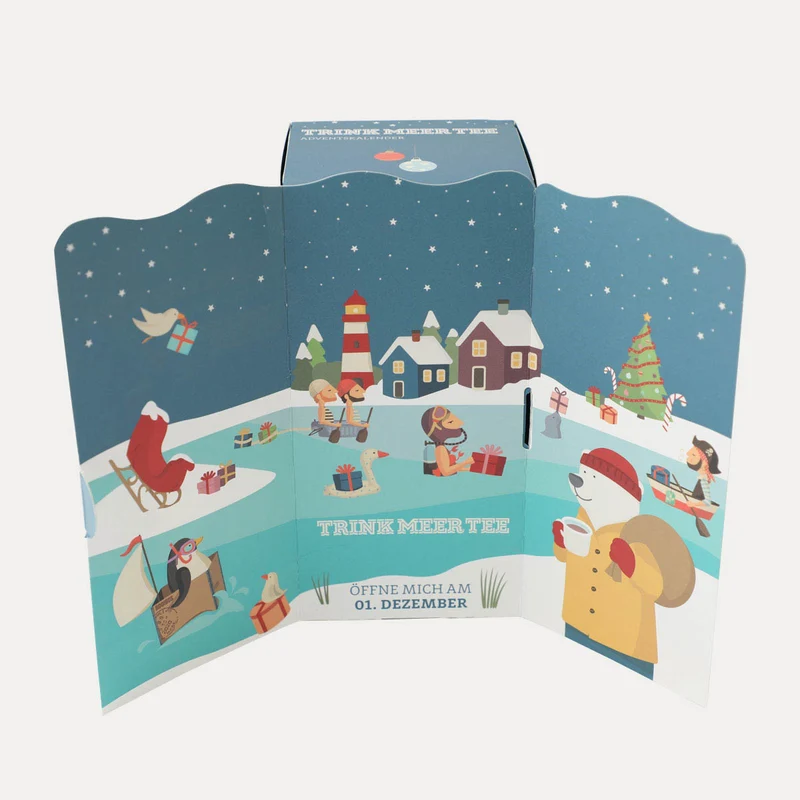 Trink Meer Tee Adventskalender – 24 Bio Teeüberraschungen, Teebeutel