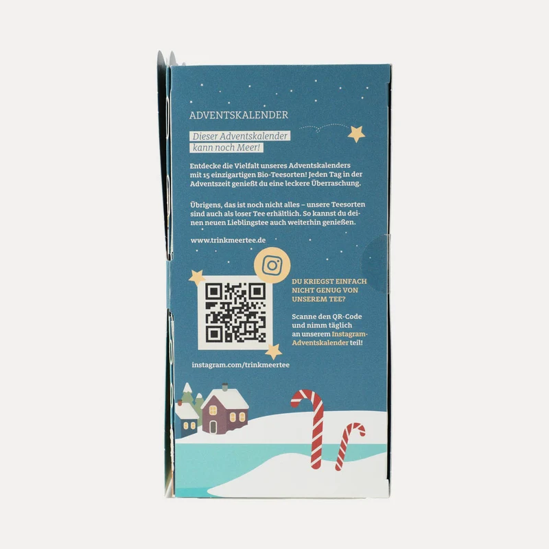Trink Meer Tee Adventskalender – 24 Bio Teeüberraschungen, Teebeutel
