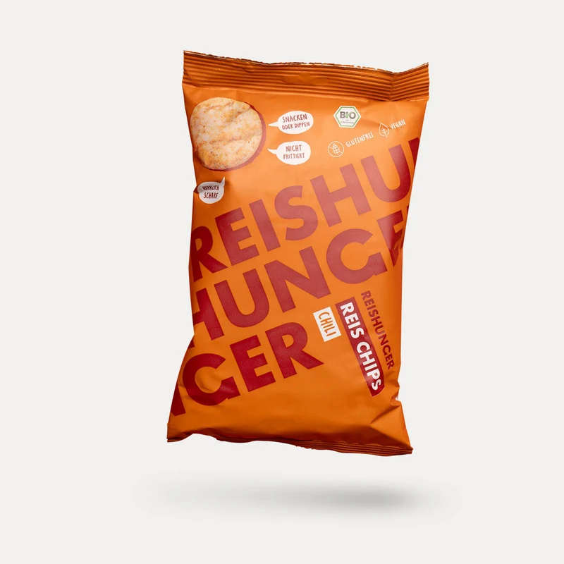 Bio Reis Chips Chili – Reishunger – 50 g