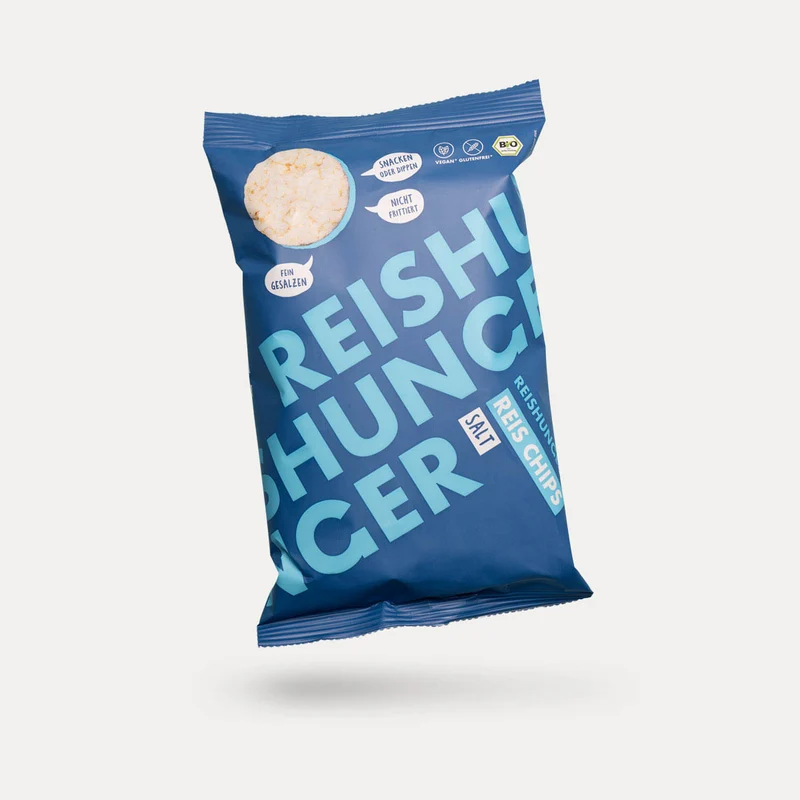Bio Reis Chips Salz – Reishunger – 50 g