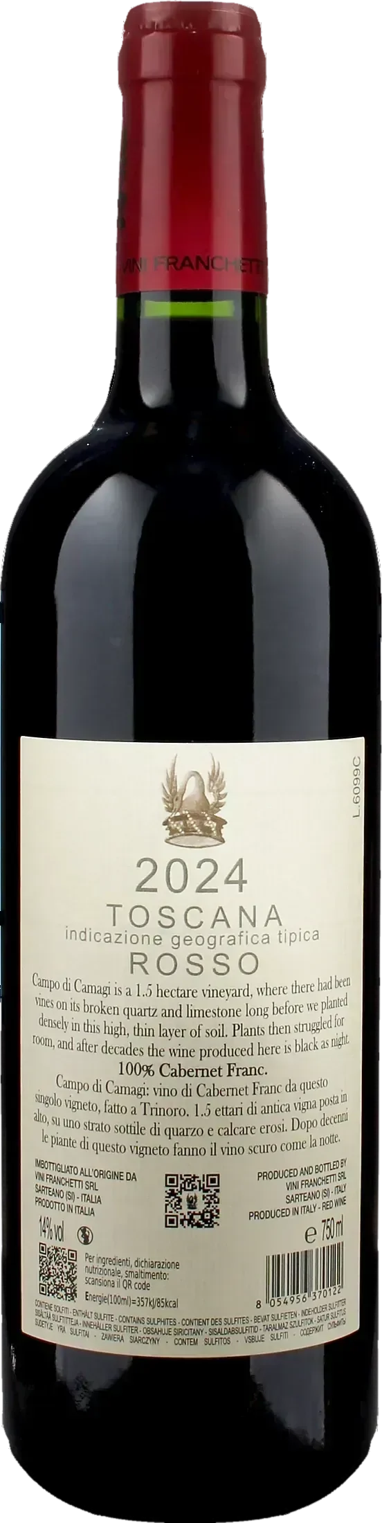 Tenuta di Trinoro Campo di Camagi Rosso 2024
