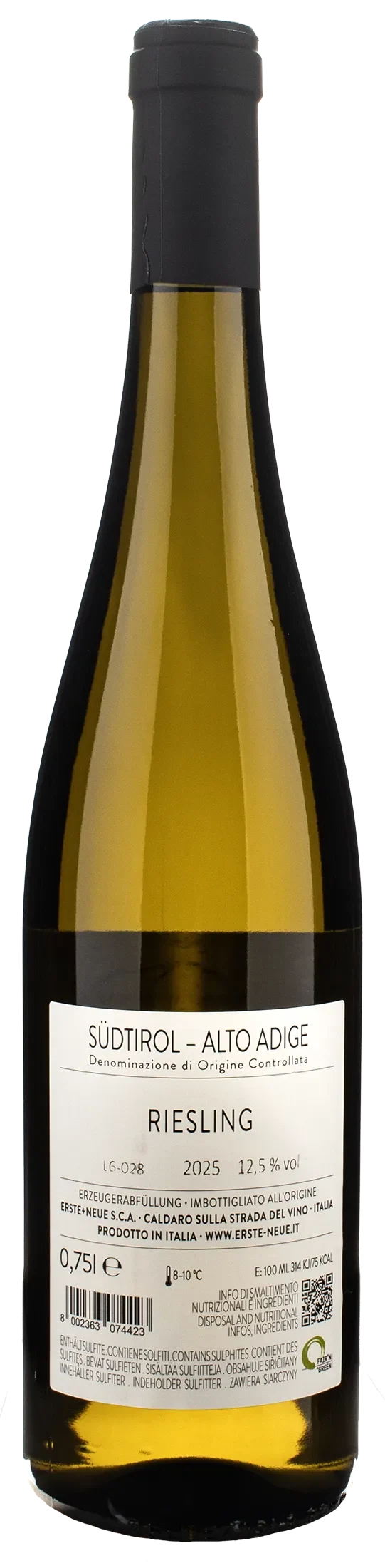 Erste Neue Riesling 2025